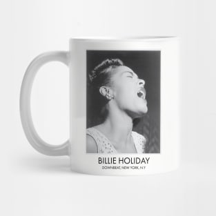 Billie Holiday, Black History, Black Woman Mug